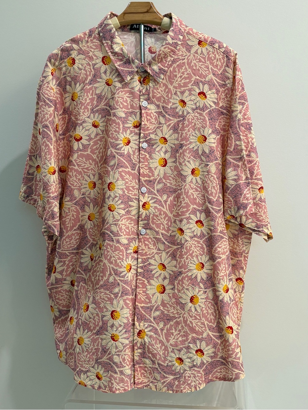 Men's Atlanl Floral Print Shirt XXXL
